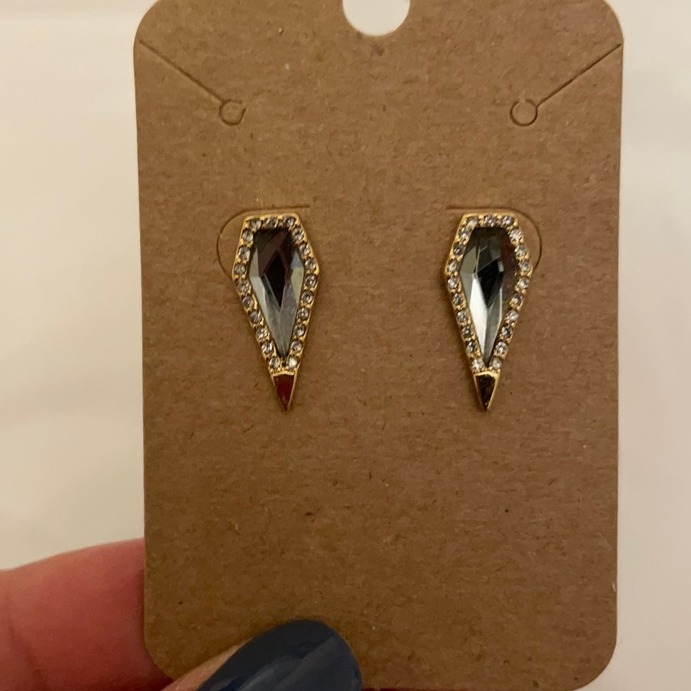 Rebecca Minkoff geometric stud earrings